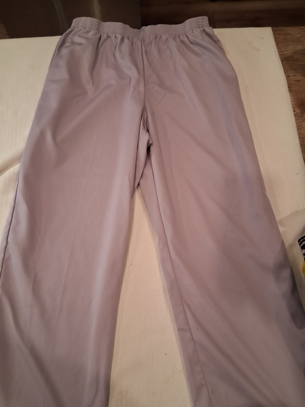 Alfred Dunner Petite Lavender Elastic Waist Pants